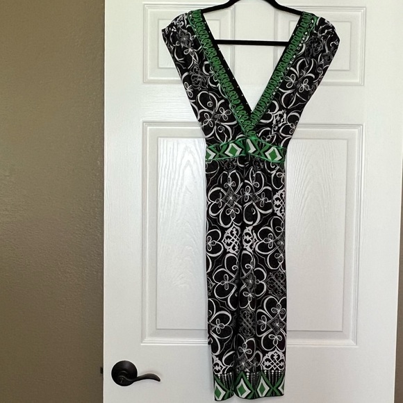 Roulette V neck Dress - Picture 4 of 8